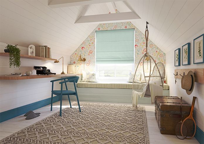 Donegal, Iceicle - Motorised Roman Blind - Image 6